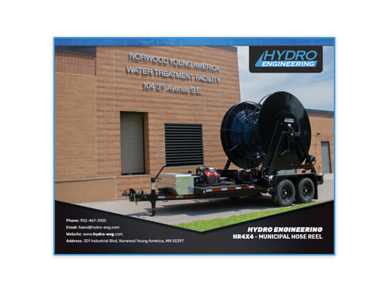 Hydro Engineering Layflat Hose Reel